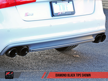 Load image into Gallery viewer, AWE Tuning Audi C7 / C7.5 S7 4.0T Track Edition Exhaust - Diamond Black Tips
