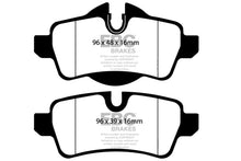 Load image into Gallery viewer, EBC 07-14 Mini Hardtop 1.6 Greenstuff Rear Brake Pads
