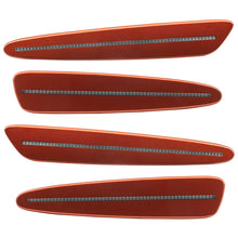 Load image into Gallery viewer, Oracle 05-13 Chevy Corvette C6 Concept Sidemarker Set - Clear - Daytona Sunset Orange (G8F)
