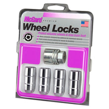 Load image into Gallery viewer, McGard Wheel Lock Nut Set - 4pk. (Cone Seat) 9/16-18 / 7/8 Hex / 1.765in. Length - Chrome
