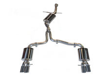 Load image into Gallery viewer, AWE Tuning Audi B8 A4 Touring Edition Exhaust - Quad Tip Polished Silver Tips - Does Not Fit Cabrio
