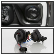 Load image into Gallery viewer, Spyder Dodge Ram 1500 06-08 V2 Projector Headlights - Light Bar DRL - Black (PRO-YD-DR06V2-LB-BK)
