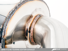 Load image into Gallery viewer, AWE Tuning BMW F10 M5 Touring Edition Axle-Back Exhaust Diamond Black Tips
