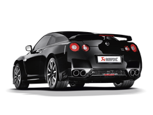 Load image into Gallery viewer, Akrapovic 08-17 Nissan GT-R Evolution Line Cat Back (Titanium) (Req. Tips)
