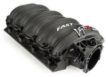 Load image into Gallery viewer, FAST LSXR 102MM Rect Port Intake Manifold - Black w/ 102MM Big Mouth Billet Throttle Body (Kit)
