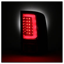 Load image into Gallery viewer, Spyder 07-13 GMC Sierra 1500 V2 Light Bar LED Tail Lights - Red Clear (ALT-YD-GS07V2-LBLED-RC)
