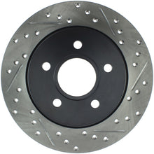 Load image into Gallery viewer, StopTech 12-15 Ford Focus w/ Rear Disc Brakes Rear Left Slotted &amp; Drilled Rotor
