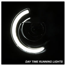 Load image into Gallery viewer, xTune 15-17 Jeep Renegade Light Bar DRL Projector Headlights -Black (PRO-JH-JREN-LBDRL-BK)
