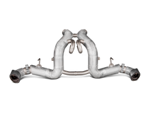 Load image into Gallery viewer, Akrapovic 16-17 McLaren 540C 570S Slip-On Line (Titanium) w/ Carbon Tips
