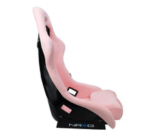 Load image into Gallery viewer, NRG FRP Bucket Seat PRISMA Edition W/ pearlized Back Pink Alcantara - Large
