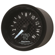 Load image into Gallery viewer, Autometer GT Series 52mm Full Sweep Electronic 0-1600 Deg F EGT/Pyrometer Gauge
