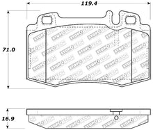 Load image into Gallery viewer, StopTech Performance 94-12/96 Maserati / Mercedes Benz C/E/ML/S/SL Series Front Brake Pads
