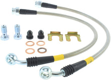 Load image into Gallery viewer, StopTech 00-05 Chevrolet Impala Stainless Steel Front Brake Lines
