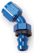Load image into Gallery viewer, Russell Performance -8 AN Twist-Lok 45 Degree Hose End (Blue)
