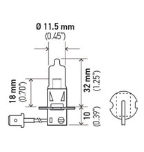 Load image into Gallery viewer, Hella Optilux H3 12V / 100W Xenon White XB Light Bulb
