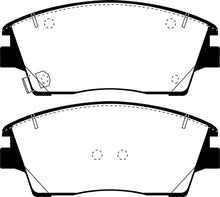 Load image into Gallery viewer, EBC 2017+ Hyundai Elantra 1.6L Turbo Greenstuff Front Brake Pads
