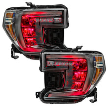 Load image into Gallery viewer, Oracle 19-21 Silverado/Sierra 1500 RGB Demon Eye Headlight Upgrade Kit - ColorSHIFT w/o Controller
