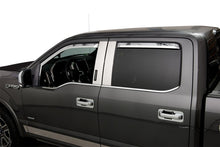 Load image into Gallery viewer, Putco 17-20 Ford SuperDuty - Crew Cab (Set of 4) Element Chrome Window Visors

