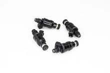 Load image into Gallery viewer, DeatschWerks Universal 800cc Low Impedance 11mm Upper Injector - Set of 4
