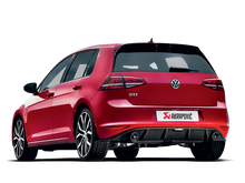 Load image into Gallery viewer, Akrapovic 13-17 Volkswagen Golf GTI (VII) Slip-On Race Line (Titanium) w/ Carbon Tips
