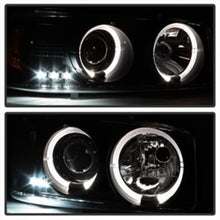 Load image into Gallery viewer, Spyder GMC Sierra 1500/2500 99-06 Projector Headlights LED Halo LED Blk Smke PRO-YD-CDE00-HL-BSM
