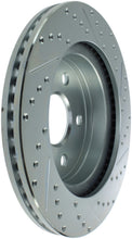 Load image into Gallery viewer, StopTech Select Sport 04-09 Dodge Durango / 02-05 Ram 1500 Slotted and Drilled Right Front Rotor
