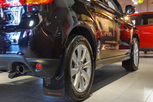Load image into Gallery viewer, Rally Armor 10-19 Mitsubishi Outlander Sport/ASX/RVR Black UR Mud Flap w/ Red Logo

