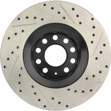 Load image into Gallery viewer, StopTech 05-06 Audi A4 Quattro/ 02-04 A6 Quattro / 99-02 S4 Front Right Slotted &amp; Drilled Rotor
