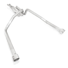 Load image into Gallery viewer, Stainless Works 2006-09 Trailblazer SS 6.0L 2-1/2in Chambered Exhaust X-Pipe Side Bumper Exit
