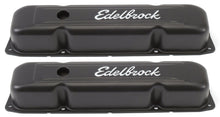 Load image into Gallery viewer, Edelbrock Valve Cover Signature Series Chrysler 1958-1979 361-440 V8 Black
