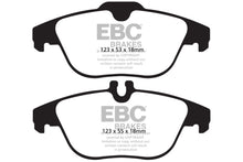 Load image into Gallery viewer, EBC 13-16 Mercedes-Benz GLK250 2.1 Twin TD Yellowstuff Rear Brake Pads
