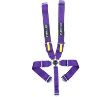 Load image into Gallery viewer, NRG SFI 16.1 5PT 3in. Seat Belt Harness / Cam Lock - Purple

