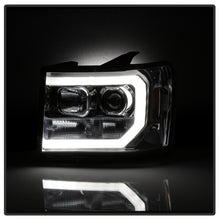 Load image into Gallery viewer, Spyder GMC Sierra 1500/2500/3500 07-13 V2 Projector Headlights - Chrome PRO-YD-GS07V2-LBDRL-C

