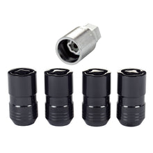 Load image into Gallery viewer, McGard Wheel Lock Nut Set - 4pk. (Cone Seat) M14X1.5 / 21mm &amp; 22mm Dual Hex / 1.639in. L - Black
