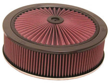 Load image into Gallery viewer, K&amp;N X-Stream Top Filter Red 14in OD / 7.313in Neck Flange / 5.5in Height
