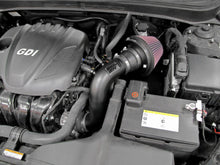Load image into Gallery viewer, K&amp;N 11-14 Hyundai Sonata 2.4L L4/13-15 Kia Optima 2.4L L4 Typhoon Short Ram Intake
