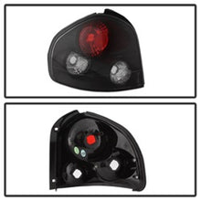 Load image into Gallery viewer, Spyder Hyundai Santa Fe 01-06 (01-04 Model use 3 Bulbs only)Euro Tail Lights Blk ALT-YD-HYSF01-BK
