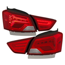 Load image into Gallery viewer, ANZO 14-18 Chevrolet Impala LED Taillights Red/Clear
