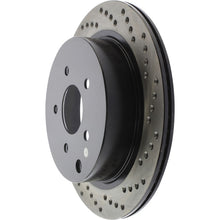 Load image into Gallery viewer, StopTech 03-12 Infiniti FX35 Drilled Sport Left Rear Cryo Rotor
