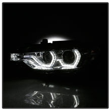 Load image into Gallery viewer, Spyder 12-14 BMW F30 3 Series 4DR Projector Headlights - LED DRL - Chrome (PRO-YD-BMWF3012-DRL-C)
