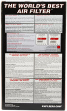 Load image into Gallery viewer, K&amp;N Oval Air Filter - 8-7/8in L 5-1/4in W 6in H
