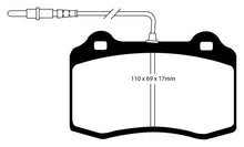 Load image into Gallery viewer, EBC 96-03 Alfa Romeo GTV 3.0 (Brembo) Greenstuff Front Brake Pads
