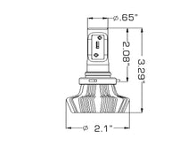 Load image into Gallery viewer, Oracle 9005 4000 Lumen LED Headlight Bulbs (Pair) - 6000K
