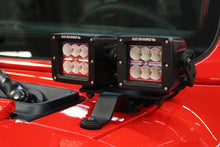 Load image into Gallery viewer, Go Rhino 18-20 Jeep Wrangler JL/JLU/Gladiator JT Light Mount - Two 3in Cubes
