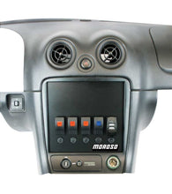 Load image into Gallery viewer, Moroso 99-04 Mazda Miata NB Radio/HVAC Pocket Block Off Plate With Switches
