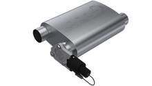 Load image into Gallery viewer, QTP 2.5in Weld-On 304SS Screamer Muffler w/Bolt-On QTEC Electric Cutout
