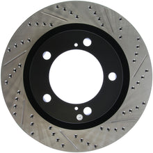 Load image into Gallery viewer, StopTech 07-09 Toyota Tundra / 08-09 Toyota Sequoia Front Left Slotted &amp; Drilled Rotor
