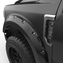 Load image into Gallery viewer, EGR 2017 Ford Super Duty Bolt-On Look Color Match Fender Flares - Set - Shadow Black
