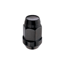 Load image into Gallery viewer, McGard Hex Lug Nut (Cone Seat Bulge Style) M14X1.5 / 22mm Hex / 1.635in. Length (4-Pack) - Black
