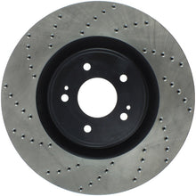 Load image into Gallery viewer, StopTech 08-16 Mitsubishi Lancer Sport Drilled Right Front Rotor
